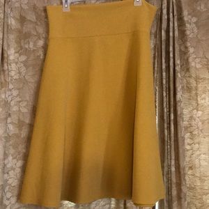 Mustard Yellow XL Azure Skirt